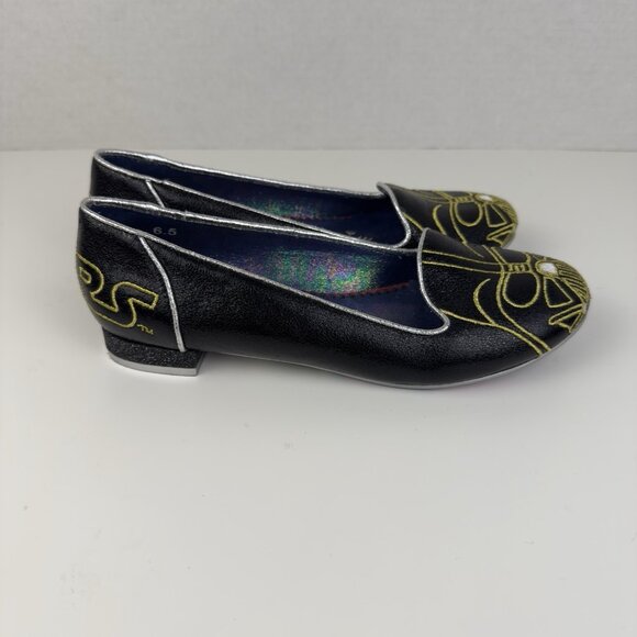 Disney Irregular Choice Star Wars Darth Vader Women's Flats Shoes Size 6.5 Used - Picture 5 of 9